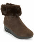 DKNY Women's Abri Booties Brown Stone Size 6.5M