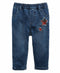 First Impressions Baby Girls Star Patch Denim Jeans - 12MOS - NWT