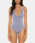 Soluna Swim Women's Dove Under the Sun One-Piece Swimsuit Size M