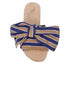 BROTHER VELLIES Burkina Striped Sandal Blue/ Orange Size 8M