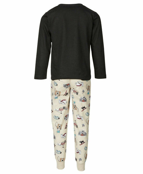 Family Pajamas Matching Kids Snow Day Family Pajama Set Size 14-16