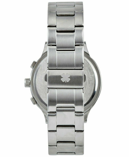Lucky Brand Men's Chronograph Rockpoint Stainless Steel Bracelet Watch 42mm
