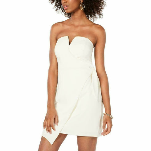 Trixxi Womens Knot Front Plunge c Party Dress Juniors Size 1