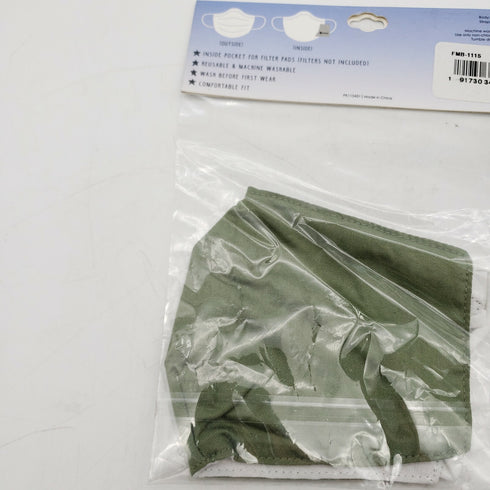 CAPELLI OF NEW YORK Kids 5+ Green Face Mask New