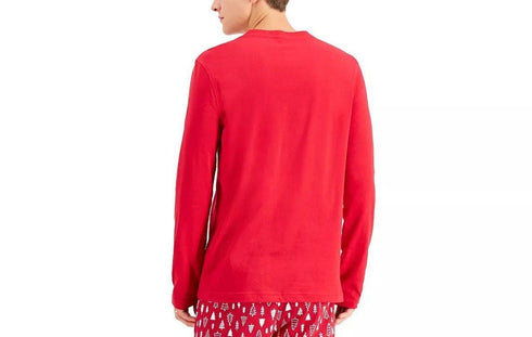 Family Pajamas Mens Merry Pajama Top Small