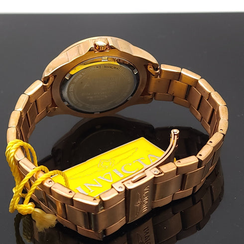 Invicta Women's 21684 Angel Analog Display Quartz Rose Gold Watch