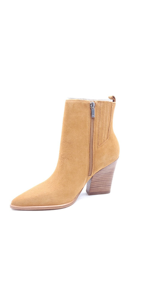 Marc Fisher LTD Womens Mariel Suede Zipper Chelsea Boots Shoes Size 9M