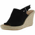 Toms Monica Slingback Wedge Black Size 7.5