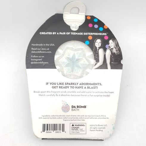 Da Bomb Bling Blast Foaming Body Scrub Blueberry Lemongrass With Surprise Inside