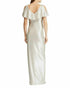 Ralph Lauren WOMEN'S PRIAH RUFFLE GOWN WITH SLIT NATURAL 14