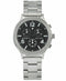 Lucky Brand Men's Chronograph Rockpoint Stainless Steel Bracelet Watch 42mm