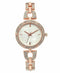 Charter Club Women’s Rose Gold-Tone Crystal Bracelet Watch 32mm