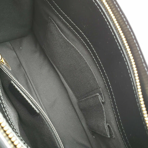 SALVATORE FERRAGAMO BRIANA SATCHEL TOTE BAG BLACK SOFT CALF LEATHER MRSP:$1,250