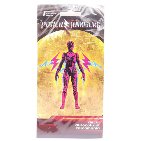 Power Rangers Movie Car Window Laptop Pink Ranger Decal Sticker