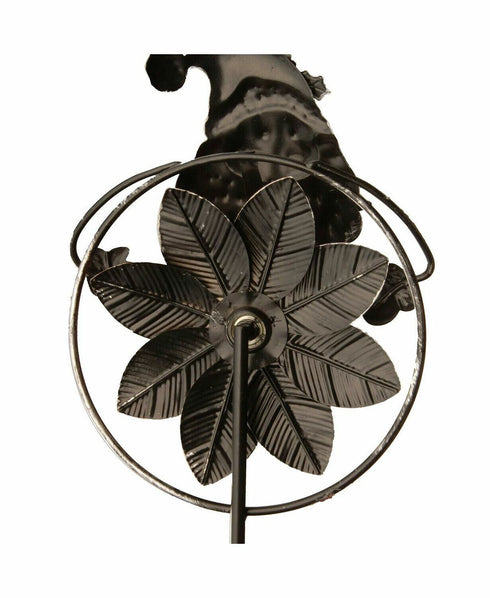 National Tree Company National Tree 47" Santa Windmill Solar Light Stake