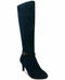Karen Scott Hanna Dress Boots Navy Micro Size 12M