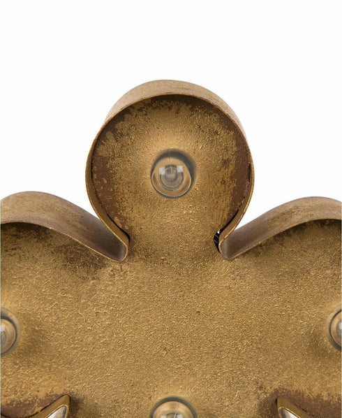 Glitzhome Marquee LED Angel Christmas Stocking Holder 7.5" Battery Operated