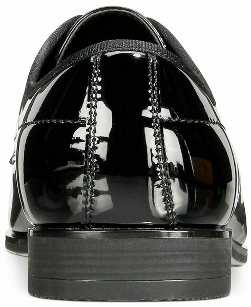 INC International Concepts INC Men's Dorodo Patent Leather Oxfords Black Size 10