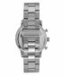 Kenneth Cole Reaction Men's Silver-Tone Metal Bracelet Watch, 46mm