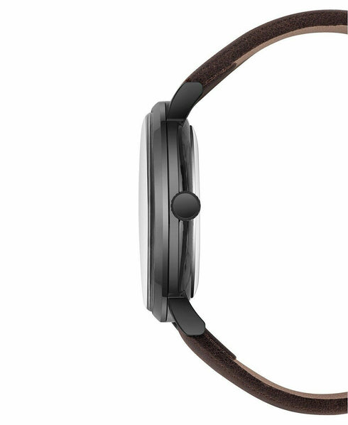 Men's Kenneth Cole Classic Day-Date Multifunction Leather Strap Watch KC50207002