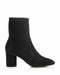 Stuart Weitzman Women's Margot Booties Dolce Luxe Suede $575 Black Size 6.5 M