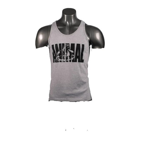 Universal Nutrition "Animal" Iconic Tank Top Bodybuilding Gray X-Large