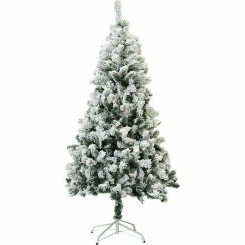 Perfect Holiday Christmas Tree, 4-Feet, Flocked Snow