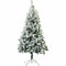 Perfect Holiday Christmas Tree, 4-Feet, Flocked Snow