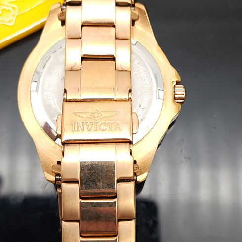 Invicta Women's 21684 Angel Analog Display Quartz Rose Gold Watch