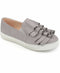 Women's Journee Collection Women's Glint Sneakers Gray Size 8M