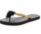 INC International Concepts Macy's  Women's Flip-Flop Black Gold Thong  (6/7)