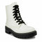 Sugar Women's Kaedy Combat Boots White Size 9.5M