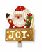National Tree Company National Tree PreLit 35" Santa with JOY Sign