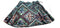 Art Class Girl's Pleated Velvet Skirt Blue Tapestry Xl (14/16)