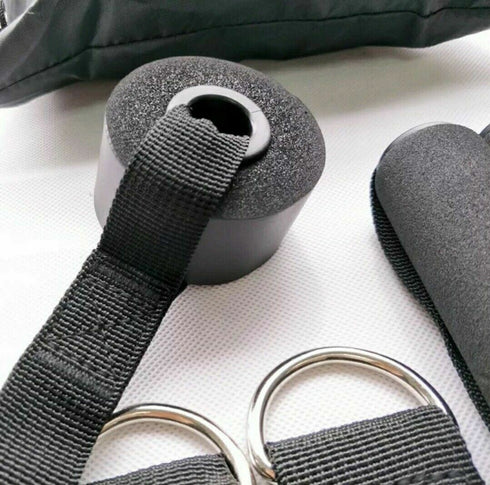 Colossal 11 Piece Resistance Band Set Yoga Pilates Abs Workout Fitness Tube Band