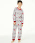 Family PJs Kids Unisex Polar Bear Cozy Fleece Pajama Holiday Size 2T-3T