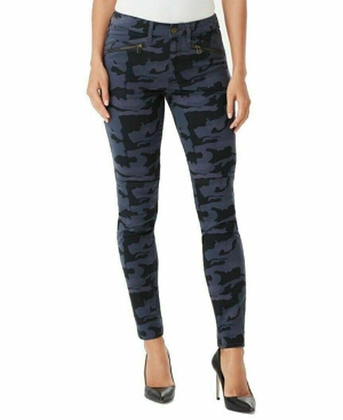 William Rast Women's Pants Blue Size 27 Jane Skinny Cargo Stretch $78