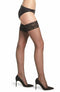 Donna Karan Signature Lace Thigh High DKF007 Black Size Small