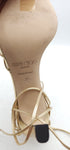 Jimmy Choo Womens Antia 85 Gold Strappy Sandals Shoes US Size 6 (B,M) MSRP $725