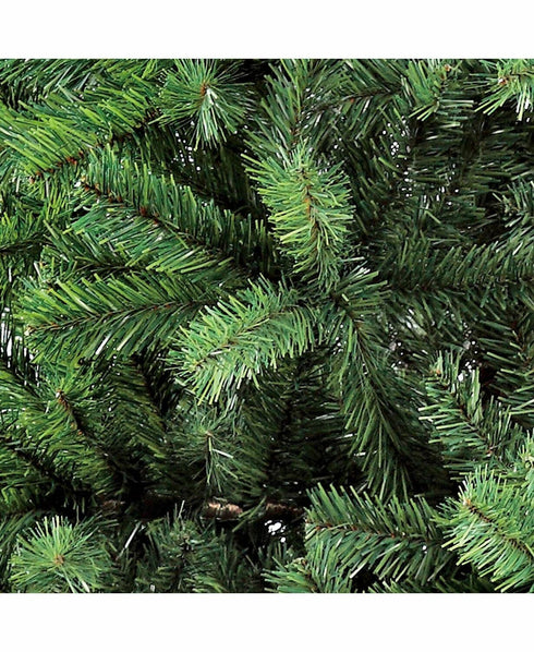 Puleo International 7.5 ft. Unlit Noble Fir Artificial Unlit Christmas Tree New