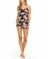 Flora by Flora Nikrooz Gwen 3pc Travel Pajama Set T90202 Black Size Medium