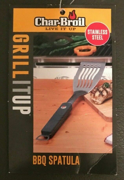 Char-Broil BBQ Spatula Featuring Serrated Edge & Bottle Opener (Brand New)