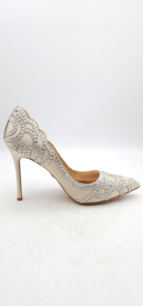 BADGLEY MISCHKA Rouge Evening Pumps Size 8.5M