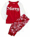 Family Pajamas Unisex Kids Boys or Girls Merry Christmas Pajama Set Size 2T-3T