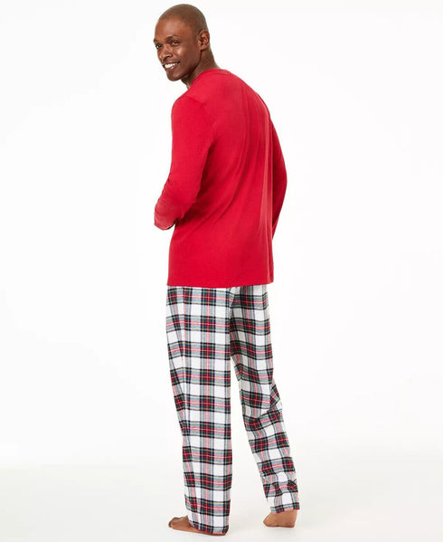 Family Pajamas Matching Men’s Mix It Stewart Plaid Family Pajama Set Size Small