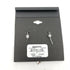 area stars Bling Twist Rhodium Silver Color Earrings - New