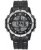 I.N.C. Men's Digital Black Silicone Strap Watch 46mm, Black
