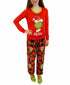 The Grinch Matching Girls Grinch 3pc Family Pajama Set Red Size 7/8