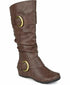 Journee Collection Women's Paris Boot Brown Size 7.5M