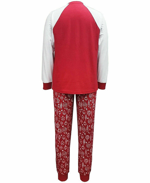 Family Pajamas Matching Men's Big & Tall Ornament-Print Family Pajama Set 2XLT